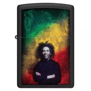 고퀄리티   ZIPPO 지포 라이터 48674 밥 말리 디자인 블랙라이트 감성 라이터
