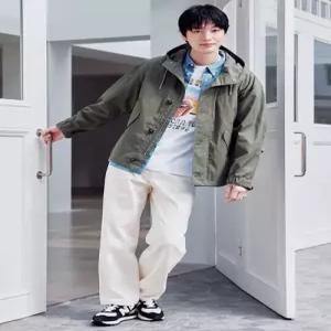 탑텐 TOPTEN 남성 세미와이드 데님 MSF DP190