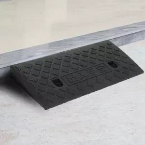 문턱경사대 휠체어진입판 계단경사판 50x22x5cm 블랙