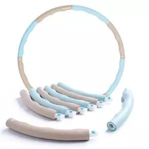 [하프클럽/셀러허브_아웃도어]아이워너 빅 소프트 훌라후프 1.5kg 조립식 홈트 허리 마사지 실내운동