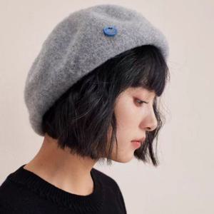 루앤래 울베레모 100% WOOL 겨울베레모 니트베레모 빵모자 헌팅캡 여성겨울모자 비니 페도라 산책룩 하객룩