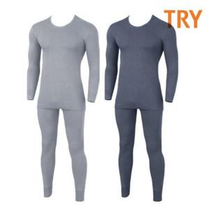 남성 TRY 삼중직 퀼트 자카드 보온메리 내복 세트 겨울