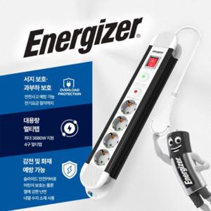 에너자이저 멀티탭 서지보호프리미엄 4구 2M