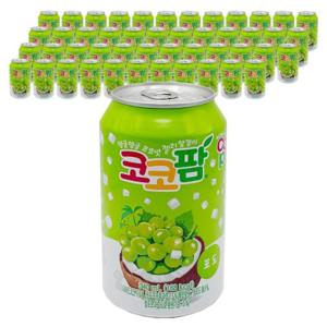 해태 코코팜 포도 340ml x 48(24캔 2박스)