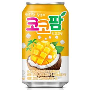 해태 코코팜 망고코넛 340mlx24캔x2박스 과즙음료 캔음료