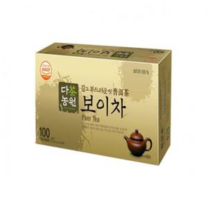 다농원 보이차 100Tx4개 사무실티백