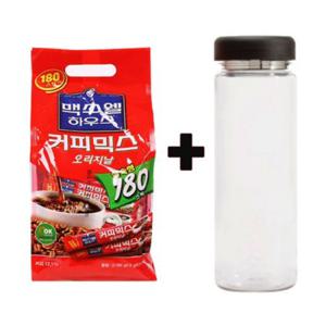 맥스웰 오리지널 커피믹스 180Tx1개+워터보틀x1개 사무실커피 식후커피