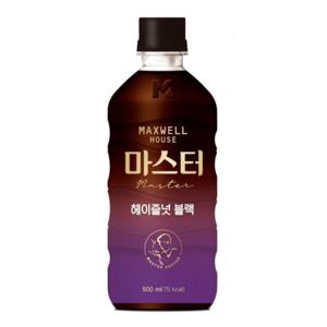 맥스웰하우스 마스터 헤이즐넛 블랙 500mlx24펫 커피음료 캔커피