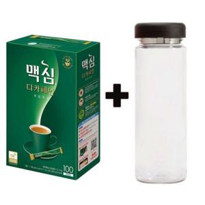 맥심 디카페인 커피믹스 100Tx1개+워터보틀 봉지커피