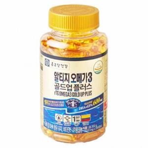 종근당 알티지 오메가3 골드업 플러스 1 010mg x 200캡슐(202g) 1개