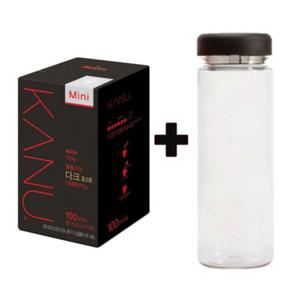 카누 미니 다크 아메리카노 100Tx1개+워터보틀 커피믹스 사무실커피 봉지커피