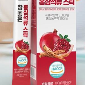 홍삼석류 스틱 (10g x 10포) x 3박스 KS참좋은 건강보조식품 건강보조제 건강즙