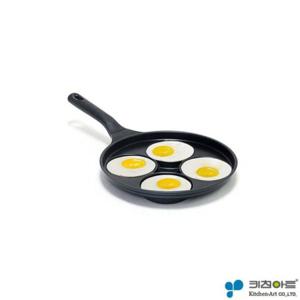 계란 4구 후라이팬 계란후라이판 가정용 가스용