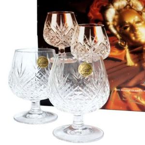크리스탈 꼬냑잔 술잔 술컵 글라스 와인잔 320ml 2p 글라스잔