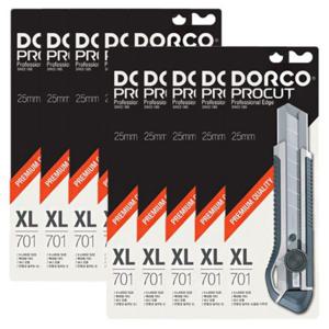 도루코 커터칼 XL701특대형돌림형1갑(10개)공업용