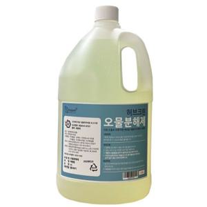 배수구 세정제 뚫어뻥 배관 악취 제거제 4L 배수구악취제거제 싱크대배수구청소