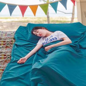 여행용 캠핑 침낭라이너 115x210cm 여름 백패킹침낭 사계절침낭