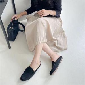 베이직 여성 블로퍼 사계절 가죽 블로퍼 직장인 로퍼 데일리 단화