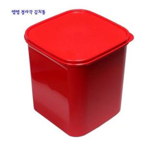 김치통 냉장고용기 밀폐용기 보관통 타파웨어 5L 김치냉장고통