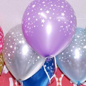 펄별 인쇄풍선 30cm 100P 펄풍선 생일용품 생일장식풍선