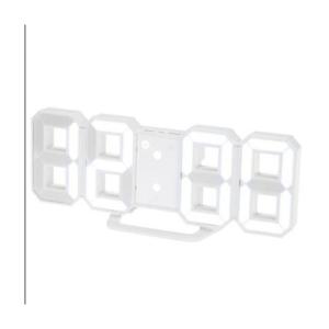 루미나D 3D LED 전자 탁상시계 무소음 스탠드 디지털 시간 표시