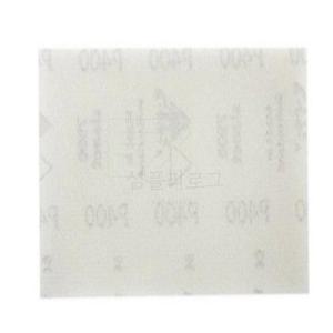 시아 70x125mm 벨크로 망사 사각샌딩페이퍼 400방 50개입 전기샌더사포 전동드릴사포 샌딩작업 연마사포 연