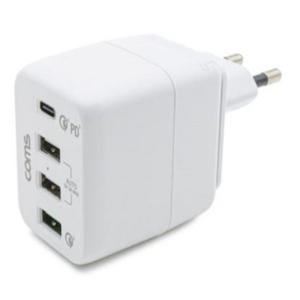 45W USB4P 여행용 멀티아답터 C타입 PD QC3.0 어댑터 충전기 CTYPE 돼지코