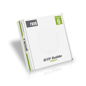 CAT6 UTP랜케이블 100M 그레이 CCTV RJ45 통신자재 IPCAM LAN케이블