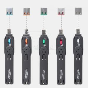 넷메이트 스윙형 USB포트 잠금장치 화이트 USB보안 USB잠금장치 USB마개 USB락키 컴퓨터보안장치