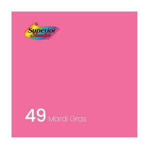 Superior 촬영 스튜디오 배경지 2.7 x 11m (49 Mardi gras)
