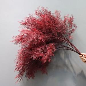 105cm 인공 포크 안개 소나무 인공 안개 꽃 수빙 잔디 결혼식 꽃 재료 결혼식 조경 꽃