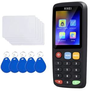 X7 스마트 카드 리더 RFID 키 복제 복사기 IC ID 토큰 복사 복사기 125Khz 배지 작성기 13.56Mhz NFC 태그 프로그래머