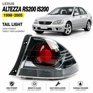 렉서스 알테자 RS200 IS200 1998-2005 차량용 좌/우측 테일 램프 LED 후미 브레이크 램프 방향 지시등 테일 라이트