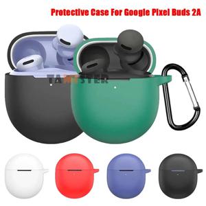 Google Pixel Buds 2A 케이스용 실리콘 보호 슬리브 커버 Pixel Buds 2A용 Bluetooth 무선 이어폰 보호기 액세서리
