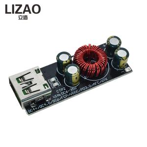 LIZAO 6-35V 벅 부스트 DC-DC 모듈 USB-C PD QC4.0 QC3.0 고속 충전 지원 SCP FCP Apple Android