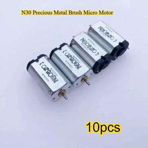 10개 귀금속 브러시 N30 모터 DC 3V 6760 RPM, 대형 토크, 마이크로 DC 모터
