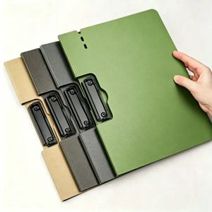 커버가 있는 1PC A4 클립보드 폴더, 비즈니스 사무실 학교용 문서 정리 패드폴리오, 필기용지 홀더 선물, A4 바인더