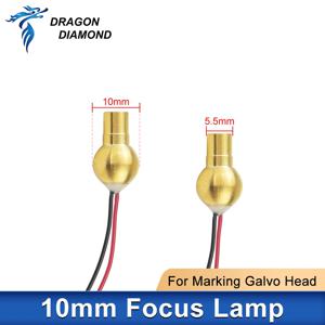 SG7110 RC1001 1064nm/10600nm 10mm 레이저 검류계 스캐너 Galvo 헤드용 2pcs SINO-GALVO 포커스 램프