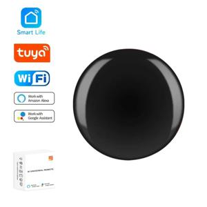 Tuya WiFi IR 원격 제어 스마트 홈 범용 적외선 컨트롤러 Alexa Google 홈 보안 보호 홈 오토메이션