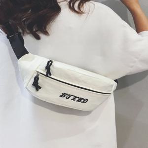 야외 스포츠 크로스바디 백 경량 캐주얼 라이딩 하이킹 여성용 가슴 가방 싱글 숄더 슬링백 나일론 소재 지퍼 잠금