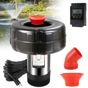 완전 자동 110V, 750W (1HP) 대형 및 소형 야외 연못 및 호수용 부유식 분수 및 연못 에어레이터