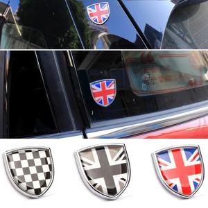 미니 쿠퍼 S JCW R55 R56 R60 R61 F54 F55 F56 F57 F60 차량 바디 배지 금속 크리에이티브 스티커 외부 개조 액세서리