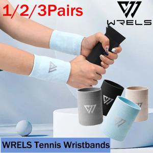 1/2/3 쌍 WRELS 테니스 손목 밴드 통기성 땀 흡수 농구 손목 보호대 남성용 경량 러닝 스포츠 손목 밴드