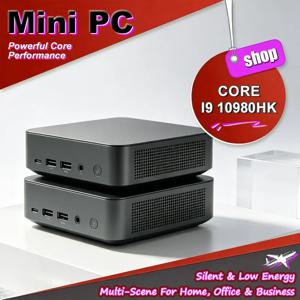 미니 PC, 인텔 i9 10980HK 프로세서, 윈도우 11, 16GB RAM, DDR4, 1TB SSD, Wi-Fi 6, 블루투스 5.2, 4K HD, 데스크톱 컴퓨터, 게이밍 PC, 고성능.