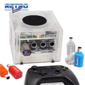 Nintendo GameCube 콘솔 용 BlueRetro 모터 무선 컨트롤러 어댑터 PS3 PS4 PS5 스위치 Pro Gamesir T4 Pro Contorller