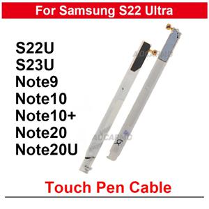 삼성 Galaxy Note 9 10 10+ Plus Note20 20Ultra S 터치 펜 플렉스 케이블 플라스틱 시트가있는 무선 유도 코일 센서