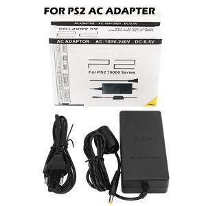 새로운 EU 미국 플러그 100 ~ 240V 50/60Hz AC 전원 어댑터 플레이 스테이션 2 DC 8.5V 어댑터 PS2 Slim 70000 시리즈 Dropshipping