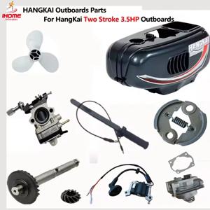 Hangkai Outboards HANGKAI 2 행정 3.5 HP 선외기 부품 보트 엔진 프로펠러 점화 플러그 크랭크 샤프트 기어 용 원래 부품