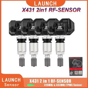 런치 RF 센서 315/433MHz TPMS 센서 타이어 수리 도구 스캐너 TSGUN 타이어 압력 모니터 테스터 프로그래밍 LTR-03 RF 센서