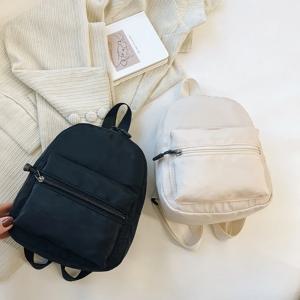 나일론 배낭 소녀를위한 Preppy 미니 학교 가방 귀여운 작은 여행 여성 배낭 방수 솔리드 캐주얼 배낭 배낭 New
